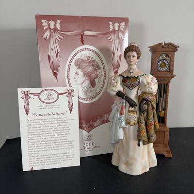 LOT 192D: Avon President’s Club Mrs. Albee Awards in Boxes 1990, 1994, 1996-2002