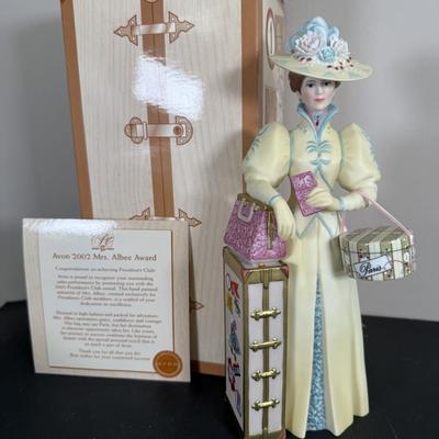 LOT 192D: Avon President’s Club Mrs. Albee Awards in Boxes 1990, 1994, 1996-2002