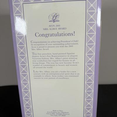 LOT 192D: Avon President’s Club Mrs. Albee Awards in Boxes 1990, 1994, 1996-2002
