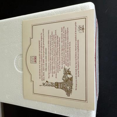 LOT 193D: Avon President’s Club Mrs. Albee Awards in Boxes 1996, 1988, 1991-1993