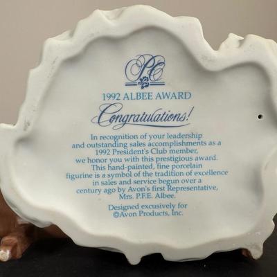 LOT 193D: Avon President’s Club Mrs. Albee Awards in Boxes 1996, 1988, 1991-1993