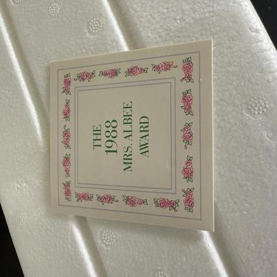 LOT 193D: Avon President’s Club Mrs. Albee Awards in Boxes 1996, 1988, 1991-1993