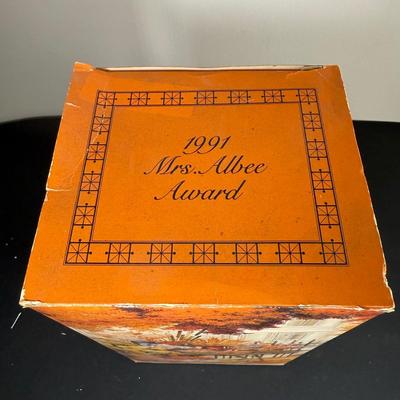 LOT 193D: Avon President’s Club Mrs. Albee Awards in Boxes 1996, 1988, 1991-1993