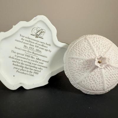 LOT 193D: Avon President’s Club Mrs. Albee Awards in Boxes 1996, 1988, 1991-1993