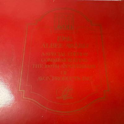 LOT 193D: Avon President’s Club Mrs. Albee Awards in Boxes 1996, 1988, 1991-1993