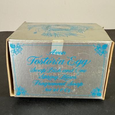 LOT 194D: Spring Time Avon Gifts & More in Boxes - Fresh Flower Salad Plates, Jessie Willcox Smith Collection Figurine, Vintage...