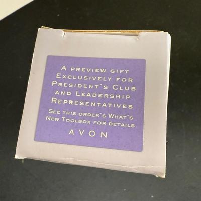 LOT 194D: Spring Time Avon Gifts & More in Boxes - Fresh Flower Salad Plates, Jessie Willcox Smith Collection Figurine, Vintage...