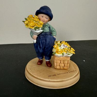 LOT 194D: Spring Time Avon Gifts & More in Boxes - Fresh Flower Salad Plates, Jessie Willcox Smith Collection Figurine, Vintage...