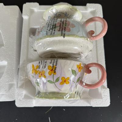 LOT 194D: Spring Time Avon Gifts & More in Boxes - Fresh Flower Salad Plates, Jessie Willcox Smith Collection Figurine, Vintage...