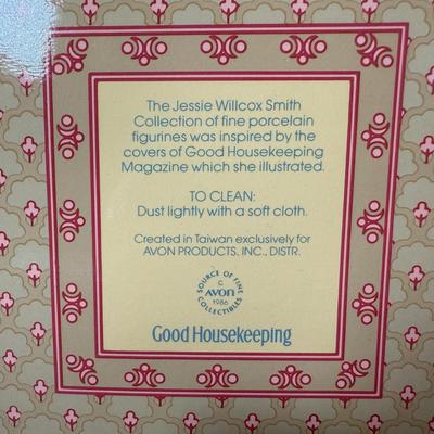 LOT 194D: Spring Time Avon Gifts & More in Boxes - Fresh Flower Salad Plates, Jessie Willcox Smith Collection Figurine, Vintage...