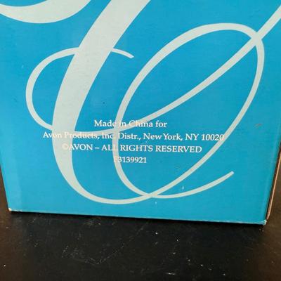 LOT 196D: Avon Mini Mrs PFE Albee Figurines w/ Cloche Displays & Boxes 2001-2002, 2004, 2007-2008 & 2009