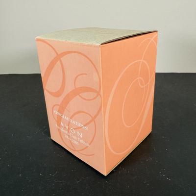 LOT 196D: Avon Mini Mrs PFE Albee Figurines w/ Cloche Displays & Boxes 2001-2002, 2004, 2007-2008 & 2009