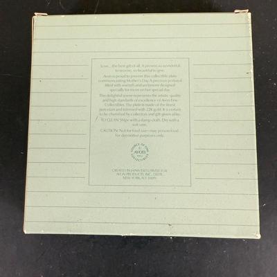 LOT 197D: Vintage Avon Mother’s Day Plates, A Child’s Christmas Plates, Aynsley England Pembroke Repro Bowl & Fork w/ More