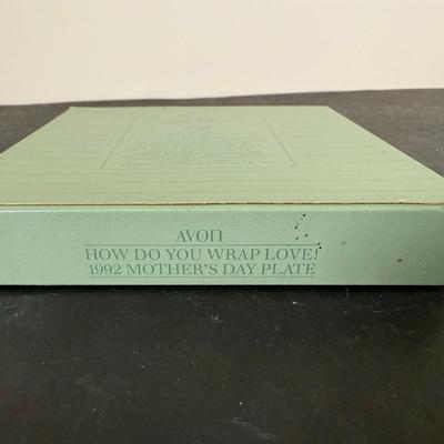 LOT 197D: Vintage Avon Mother’s Day Plates, A Child’s Christmas Plates, Aynsley England Pembroke Repro Bowl & Fork w/ More