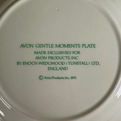 LOT 197D: Vintage Avon Mother’s Day Plates, A Child’s Christmas Plates, Aynsley England Pembroke Repro Bowl & Fork w/ More