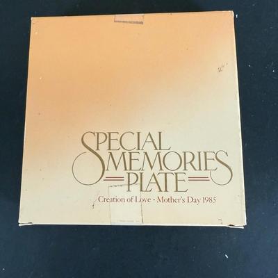 LOT 197D: Vintage Avon Mother’s Day Plates, A Child’s Christmas Plates, Aynsley England Pembroke Repro Bowl & Fork w/ More