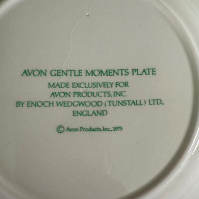 LOT 197D: Vintage Avon Mother’s Day Plates, A Child’s Christmas Plates, Aynsley England Pembroke Repro Bowl & Fork w/ More
