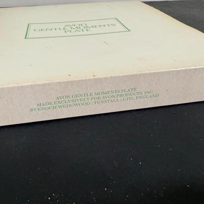 LOT 197D: Vintage Avon Mother’s Day Plates, A Child’s Christmas Plates, Aynsley England Pembroke Repro Bowl & Fork w/ More