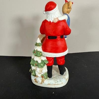 LOT 198D: Christmas Gifts & Home Decor - Avon, Homco Denim Days Santa, Lenox, Norman Rockwell & More