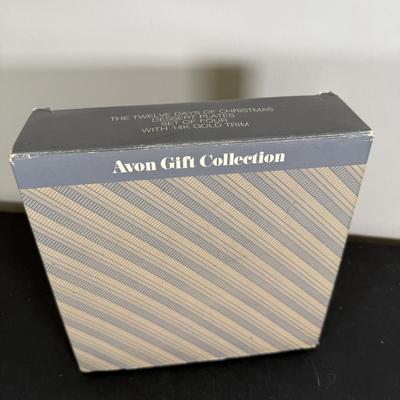 LOT 198D: Christmas Gifts & Home Decor - Avon, Homco Denim Days Santa, Lenox, Norman Rockwell & More