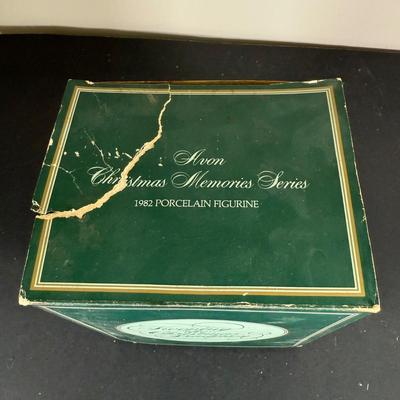 LOT 198D: Christmas Gifts & Home Decor - Avon, Homco Denim Days Santa, Lenox, Norman Rockwell & More