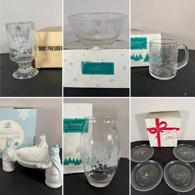 LOT 199D: Avon President’s Club Holiday Gifts in Boxes - 90s & 2000s