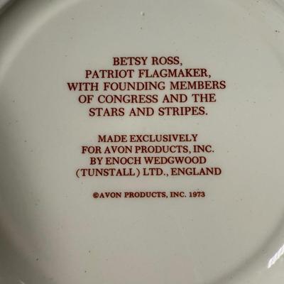 LOT 200D: 1986 Edwin M Knowles Sound of Music Plate, 1973 Avon Betsy Ross Plates, Images of Hollywood Scarlett O’Hara Figurine, Homco...