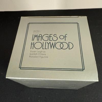 LOT 200D: 1986 Edwin M Knowles Sound of Music Plate, 1973 Avon Betsy Ross Plates, Images of Hollywood Scarlett O’Hara Figurine, Homco...