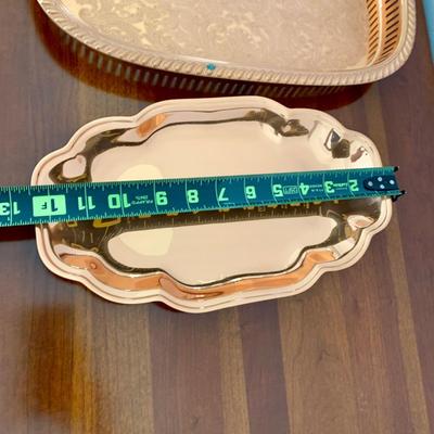 LOT 201 M: Signed & Stamped Stoneware Pitcher, MCM Marbled Swirl Blown Glass Jar, Baldwin Brass Candlestick Holder, Coppercraft Guild...