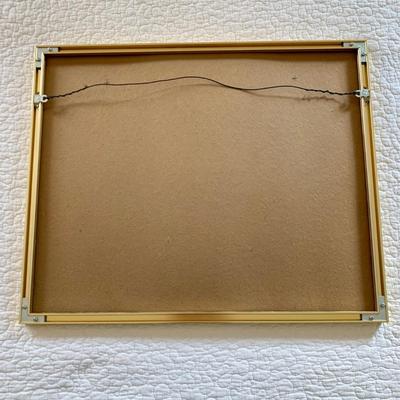 LOT 203 M: Framed Lithograph of Notre Dame High School; Moylan, Pennsylvania 1935 - 1981 by L. S. Leopold & Numbered Limited Edition