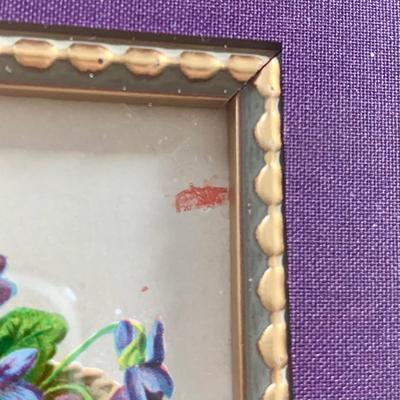 LOT 204 M: Floral Framed Wall Decor: Signed & Numbered Huntsberger Print & More