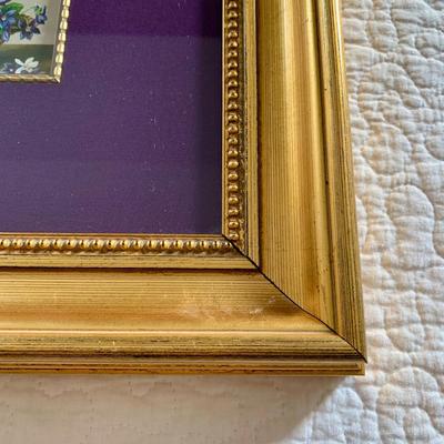 LOT 204 M: Floral Framed Wall Decor: Signed & Numbered Huntsberger Print & More