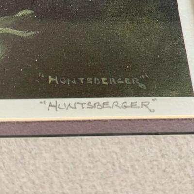 LOT 204 M: Floral Framed Wall Decor: Signed & Numbered Huntsberger Print & More