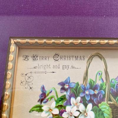 LOT 204 M: Floral Framed Wall Decor: Signed & Numbered Huntsberger Print & More