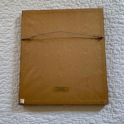 LOT 204 M: Floral Framed Wall Decor: Signed & Numbered Huntsberger Print & More