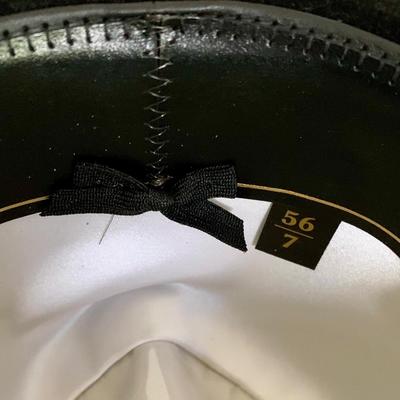 LOT 215 M: Dobbs Felt St. Lucia Fedora Size 56/7 in Box