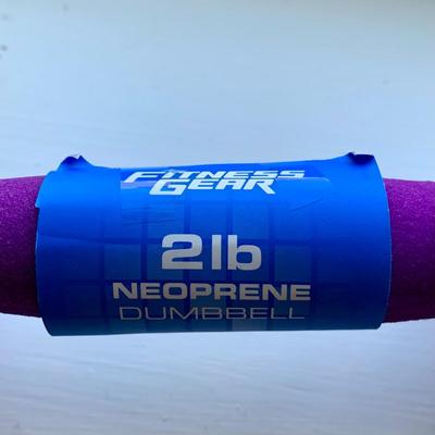 LOT 217 M: 2 & 3 LBS Hand Weight & NIP Fitness Gear Power Bands