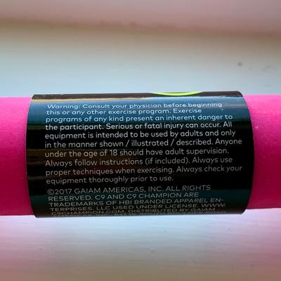 LOT 217 M: 2 & 3 LBS Hand Weight & NIP Fitness Gear Power Bands