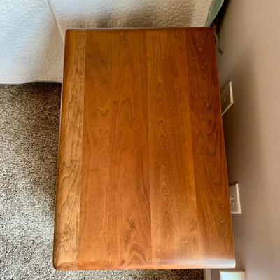 LOT 218 M: Taylor Jamestown Cherry Wood Bedroom Set: 7 Drawer Chest Of Drawers, Two 2 Drawer Bedside Tables, 10 Drawer Dresser w/ Mirror,...