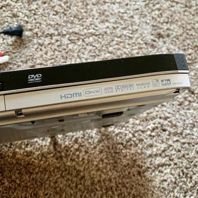 LOT 219 M: Sony Bravia LCD TV Model #KDL-32L5000, LG DVD Player Model #DN191H, & Lazy Susan Top TV Stand Cabinet