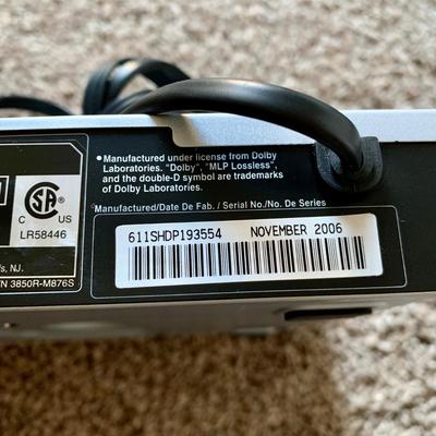 LOT 219 M: Sony Bravia LCD TV Model #KDL-32L5000, LG DVD Player Model #DN191H, & Lazy Susan Top TV Stand Cabinet