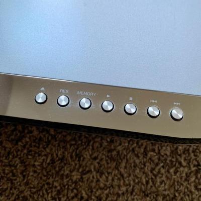 LOT 219 M: Sony Bravia LCD TV Model #KDL-32L5000, LG DVD Player Model #DN191H, & Lazy Susan Top TV Stand Cabinet