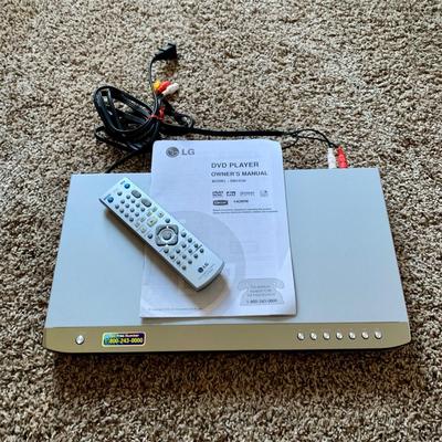 LOT 219 M: Sony Bravia LCD TV Model #KDL-32L5000, LG DVD Player Model #DN191H, & Lazy Susan Top TV Stand Cabinet