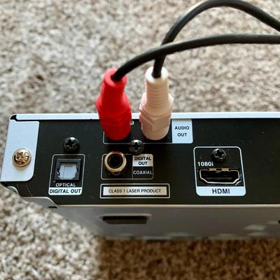 LOT 219 M: Sony Bravia LCD TV Model #KDL-32L5000, LG DVD Player Model #DN191H, & Lazy Susan Top TV Stand Cabinet