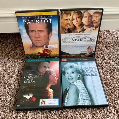 LOT 222 B: DVD Collection: As Good As It Gets, Legally Blonde, Double Jeopardy, & More