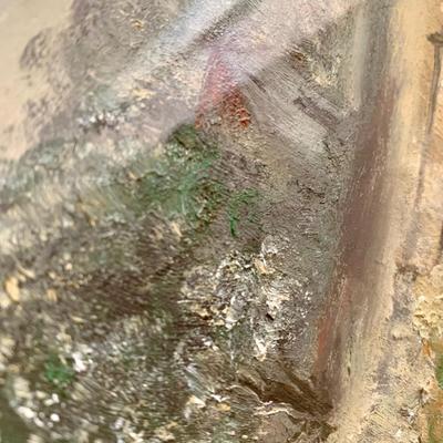 LOT 224 B: Framed Oil Painting by Dorothea R. Flood: Farm Scene