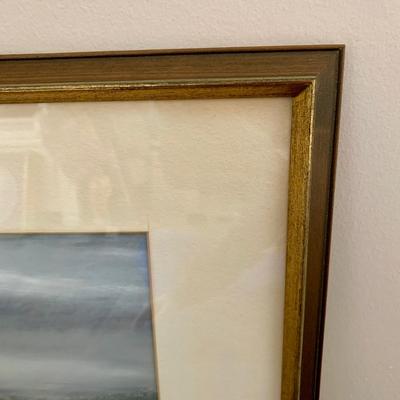 LOT 224 B: Framed Oil Painting by Dorothea R. Flood: Farm Scene