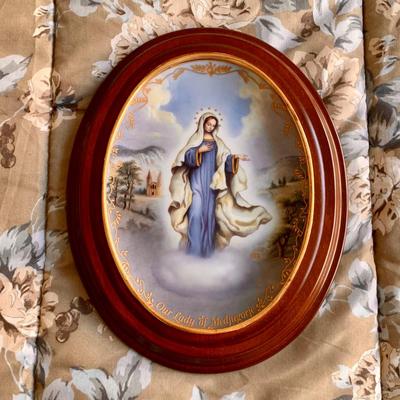 LOT 225 B: Collection of Bradford Exchange "Visions Of Our Lady" by Hector Garrido Collectors Plates: "Our Lady Of...
