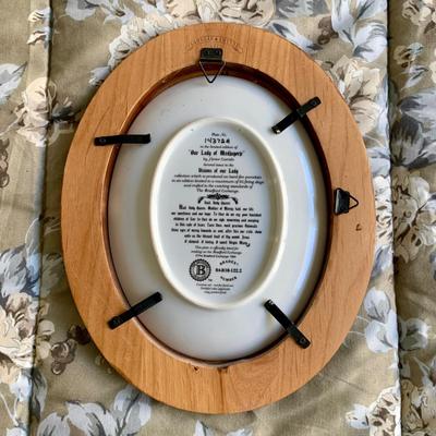 LOT 225 B: Collection of Bradford Exchange "Visions Of Our Lady" by Hector Garrido Collectors Plates: "Our Lady Of...