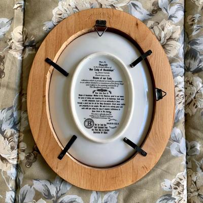 LOT 225 B: Collection of Bradford Exchange "Visions Of Our Lady" by Hector Garrido Collectors Plates: "Our Lady Of...